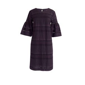 J. CREW | Flutter Sleeves Eyelet Shift Dress